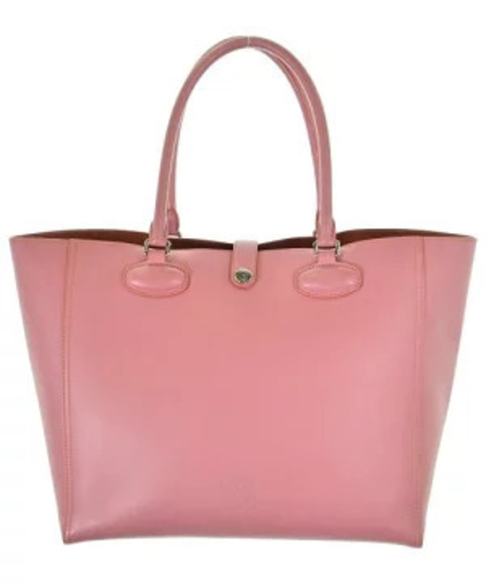 Loewe Lazo Leather Tote Bag Pink